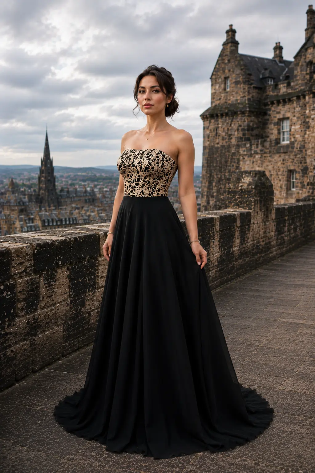 Aurélia — custom evening dress