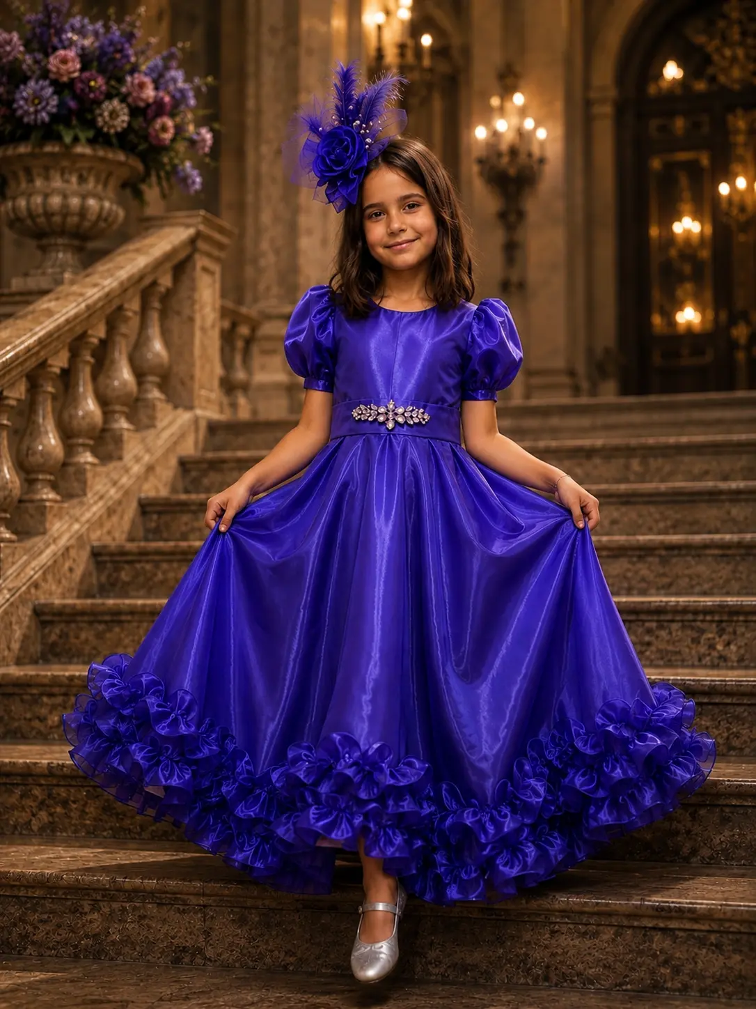 Améthyste — custom petite couture