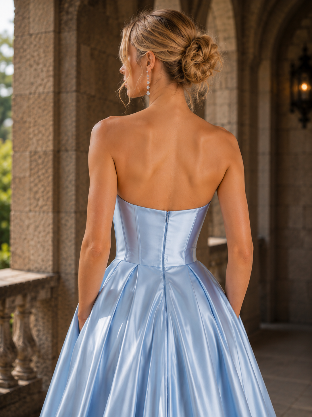 Céleste — prom dresses, back detail