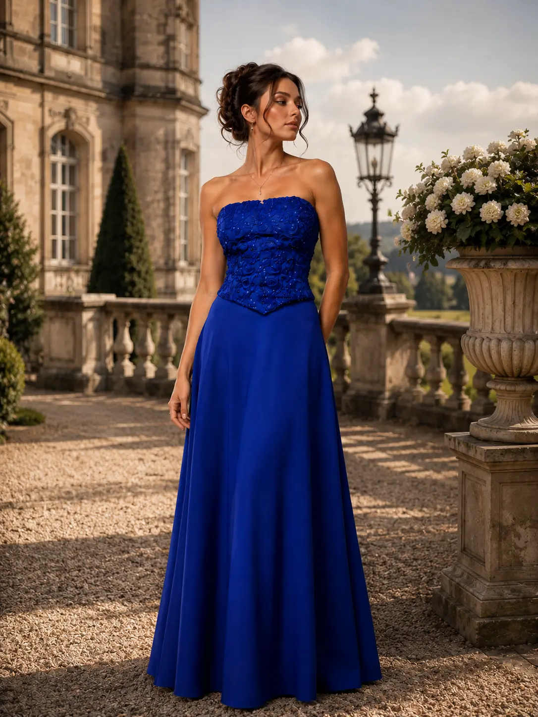 Arielle — custom evening dress