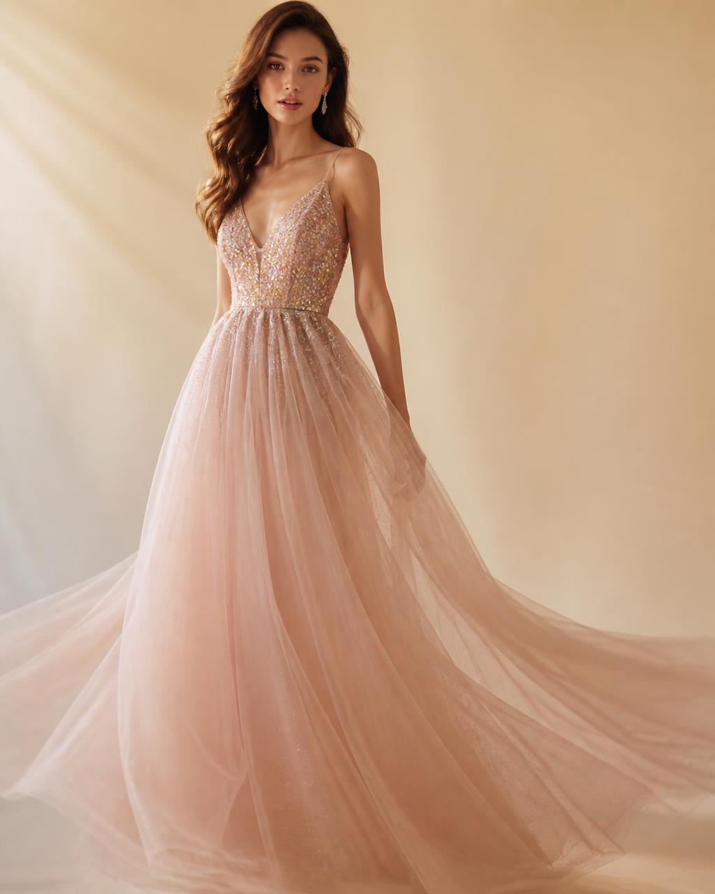 Lumière — custom prom dress