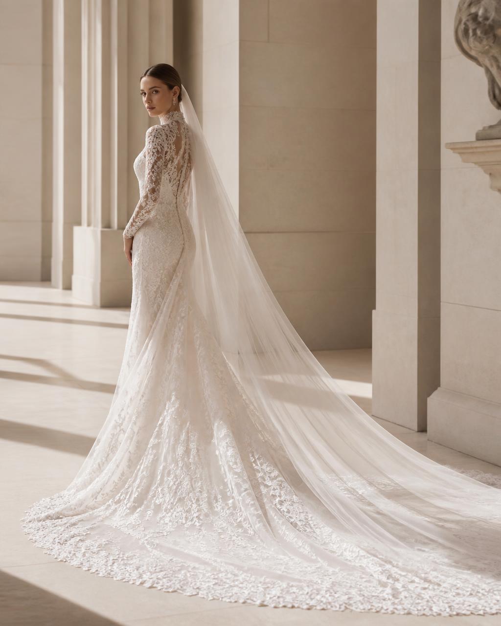 Avelin — custom wedding dress